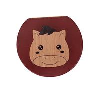 ORFOFE Wooden Dental Box Keepsake Box for Teeth Tooth Fairy Holder for Newborn Essentials and Collection