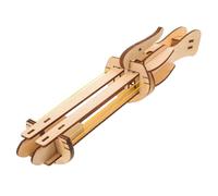 ORFOFE Wooden DIY Paper Plane Launcher for Hand Craft Material Educational Model for Scientific Experiment Promotes Teamwork and Creativity Birthday Gift for Boys