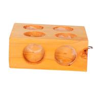 ORFOFE Wooden Friction Block Physics Kit Slider for Classroom Use Inclined Plane Accessory DIY Science Experiment Tool for Mechanics and Motion Demonstration