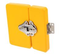 ORFOFE Wooden Sensory Door Latch for Yellow Busy Board Part Fine Motor Skills Learning Educational