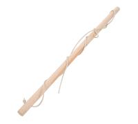 ORFOFE Wooden Spinning Top Natural Material Stress Relief Montessori Coordination Enhancer for Elderly and Adults Simple Fun Educational