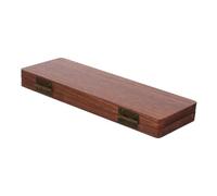 ORFOFE Wooden Watercolor Palette with Lid Compact Travel Paint Box Reusable Empty Palette for Outdoor Painting Portable Mixing Case for Artists and Plein Air Sketching