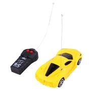 ORFOFE Yellow Vehicle Model for Safe Remote Control Car Model for Boys and Educational and Fun Cognitive Development and Display Collection