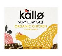 Org Chicken Stock Cubes L Salt 51g