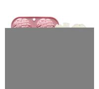 Organ Brain Heart Silicone Mold 4-Cavity Handmade Craft-Making Molds for Epoxy Resin Artwork Tool for Home Kitchen Cement Clay Soap Jelly Dessert