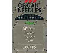 Organ DB X 1 Industrial Needles 16X257 Size 100/16 (10pk)