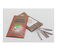 Organ Domestic 10PC Flat Shank Needles 15X1 HAX1 130/705H Size 8,9,10,11,12,14,16,18, (90/14)