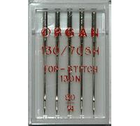 Organ Domestic Sewing Machine Needles 130N Top Stitch Size 90