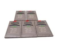 Organ Needle in CKPSMS Clear Plastic Box - 50PCS DPX17LR 135X16RTW DPX16LR Leather Needle for Industrial Walking Foot Machines (Needle Size:23/160)
