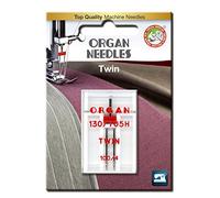 Organ Needles 4964832511010 Twin Needles #100/4.0 Twin Universal X 1 Needle