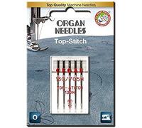 Organ Needles 4964832910677 Topstitch Needles #80/12 Topstitch X 5 Needles