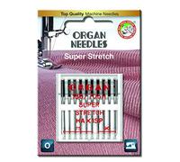 Organ Needles 5460000 Machine Needles, Silver, 75/90 Size, 10 Count