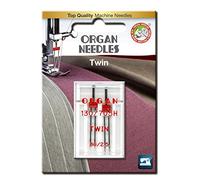 Organ Needles # 80/2.5 Twin Universal x 2 Needles, 6.75 x 4.25 x 1.25