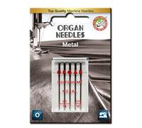Organ Needles # 90-#100 Combo Metallic x 5 Needles