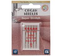 Organ Needles # 90/14 HAx1SP Serger x 5 Needles, Silber