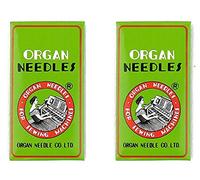Organ Needles for JUKI and JANOME Quilting Machines 20-Piece, Size 14/90 and 16/100 HLX5