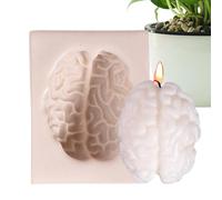 Organ Resin Molds - Simulated Heart Brain Shape Chocolate Candy Mold - Organs Shape Silicone Molds, Christmas Fondant Cake Decorating Tools for Candles, Chocolate, Ice Cream