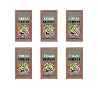 Organ Sewing Machine Needles Ball Point Sizes 65/9, 70/10, 75/11, 80/12, 90/14, 100/16 - Total 60 Needles with 2 Needle Threaders