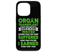 Organ Transplant Survivor Liver Kidney Organ Recipient Case for iPhone 13 Pro