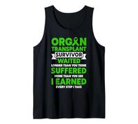 Organ Transplant Survivor Liver Kidney Organ Recipient Tank Top