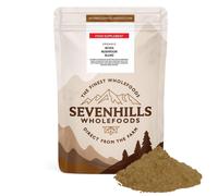 Organic 7 Mushroom Blend Powder 200g with Lion's Mane, Reishi, Chaga, Cordyceps, Tremella, Maitake & Shiitake by Sevenhills Wholef