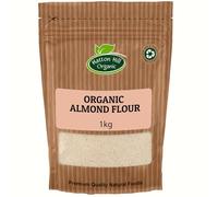 Organic Almond Flour 1kg by Hatton Hill Organic | Finely Ground for Baking, Cooking & More