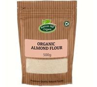 Organic Almond Flour 500g by Hatton Hill Organic | Finely Ground for Baking, Cooking & More