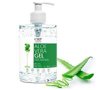 Organic Aloe Vera Gel 100% Natural & Pure. Cooling, Soothing & Skin Calming. Aftershave, Waxing Aftercare, Shaving and Aftersun - Aloe Moisturiser (Hair, Face & Body) - 500 ml