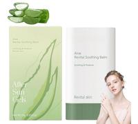 Organic Aloe Vera Gel,Aloe Vera After Sun Cream Stick,Sunburn Relief Stick,Aloe Vera Moisturiser,Aftersun Aloe Vera Gel,Sun Burn Healing Cream,Moisturize and Relieve Sunburn Redness and Swelling