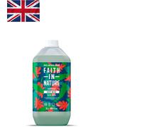 Faith In Nature Natural Aloe Vera Body Wash, Soothing Shower Gel, Vegan & Cruelty Free, No SLS or Parabens, 5L Refill Pack