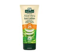 Organic Aloe Vera SPF 25 Sun Lotion infused with Avocado & Jojoba Oil 200ml