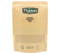 Organic Amaranth Seeds 500g - Certified Organic, Raw, Vegan & Non-GMO - Resealable Bag - No Additives or Preservatives - Ancient Grain for Porridge & Baking | Thames Organic