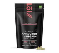 Organic Apple Cider Vinegar 1280mg - with Turmeric, Ginger & Cayenne Pepper - Raw Unfiltered with The Mother, Keto Diet, 60 Vegan Capsules