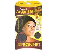 Organic Argan Oil Wide Band Bonnet By Magic Collection by Magic Collection 3003BLA