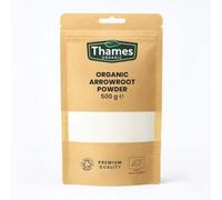 Organic Arrowroot Powder 500g - Arrowroot Flour, Starch Non-GMO Thickening Agent - No Additives or Preservatives - Vegan, Certified Organic - Perfect for Baking and Cooking - Thames Organic
