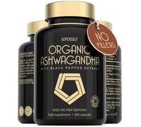 Organic Ashwagandha High Strength - 1000mg Ashwaganda for Calm & Balance