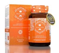 Organic Ashwagandha KSM 66 Capsules | Ashwagandha High Strength | Certified Organic by Soil Association | Ashwagandha Capsules | Ashwaganda KSM-66 | Withania Somnifera | KSM66 | UK Made | 60 Tablets
