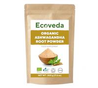 Organic Ashwagandha Powder 500 gram, Soil Association Certified Raw Vegan Ashwagandha Powder, Natural Stress Relief and Energy Support, Non-GMO & Gluten Free