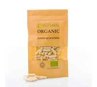 Organic Ashwagandha Withania Somnifera Indian Ginseng Winter Cherry HPMC Capsules 1000mg Vegan Halal Kosher (60 Capsules)