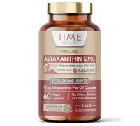 Organic Astaxanthin Oil - Algamo® 12mg - 60 Capsules - UK Made
