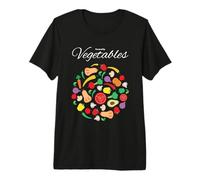 Organic Backyard Vegetable Farmer Grower Premium T-Shirt