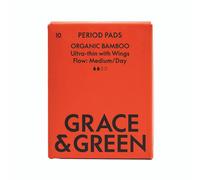 Organic Bamboo Day Pads PK10