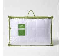 Organic Bamboo Pillow for Side & Back Sleepers Anti-Bacterial Head, Neck Support