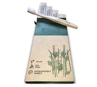 Organic Bamboo Toothbrush, Eco-Friendly & Biodegradable from Sustainable Plantations, Medium Bristles, Contoured Handle, BPA Free, Vegan, Zero Plastic Packaging (2)
