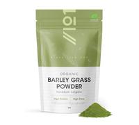 Organic Barley Grass Powder 1kg - Rich in Amino Acids - Resealable and Recyclable Pouch by Alpha01