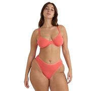 Organic Basics Women's Core Unlined Wired Demi Bra, Sunset, 34DD