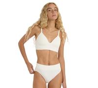 Organic Basics Women's Smooth Wireless Padded Bra, Off-White, XS