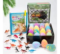 Organic Bath Bombs for with Surprise Inside 16 Pack Set Moisturizing Relaxing Perfect Birthday or Girls and Boys