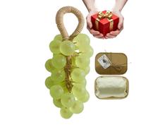 Organic Bath Soap - Grape Shaped Handcrafted Cleanser, Natural Moisturizing Bar, Gentle Skin Care, Handmade Facial Cleanser, Nourishing Hydrating Formula, Travel Soap Bar for Men, Women, Children