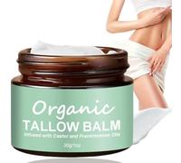 Organic Beef Tallow Moisturizer for Skin,Beef Tallow with Frankincense Oil & Castor Oil,Beef Tallow Skin Care,Beef Tallow Honey Balm,Beef Tallow Balm Face Moisturizer,Nourishing and Hydrating